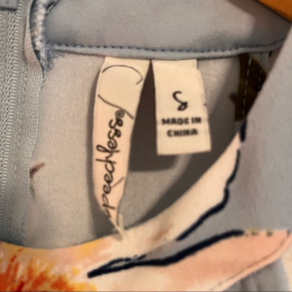 Baby Blue Skater Dress - Picture 4 of 8